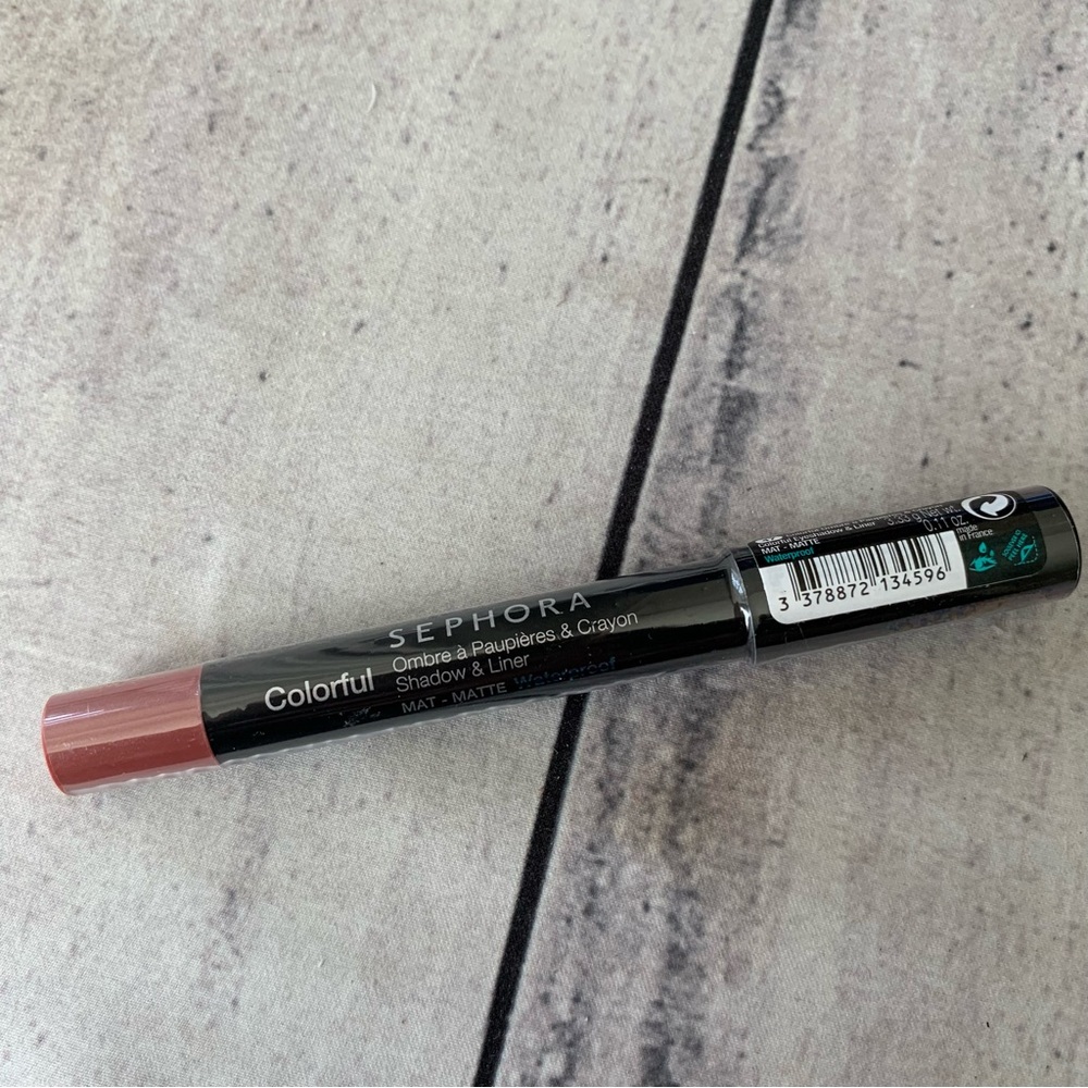 Sephora Colorful Shadow and Liner Pencil Waterproof - 47 Red Terracotta.